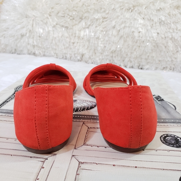 Zara D'Orsay Faux Suede Flats - Picture 4 of 8